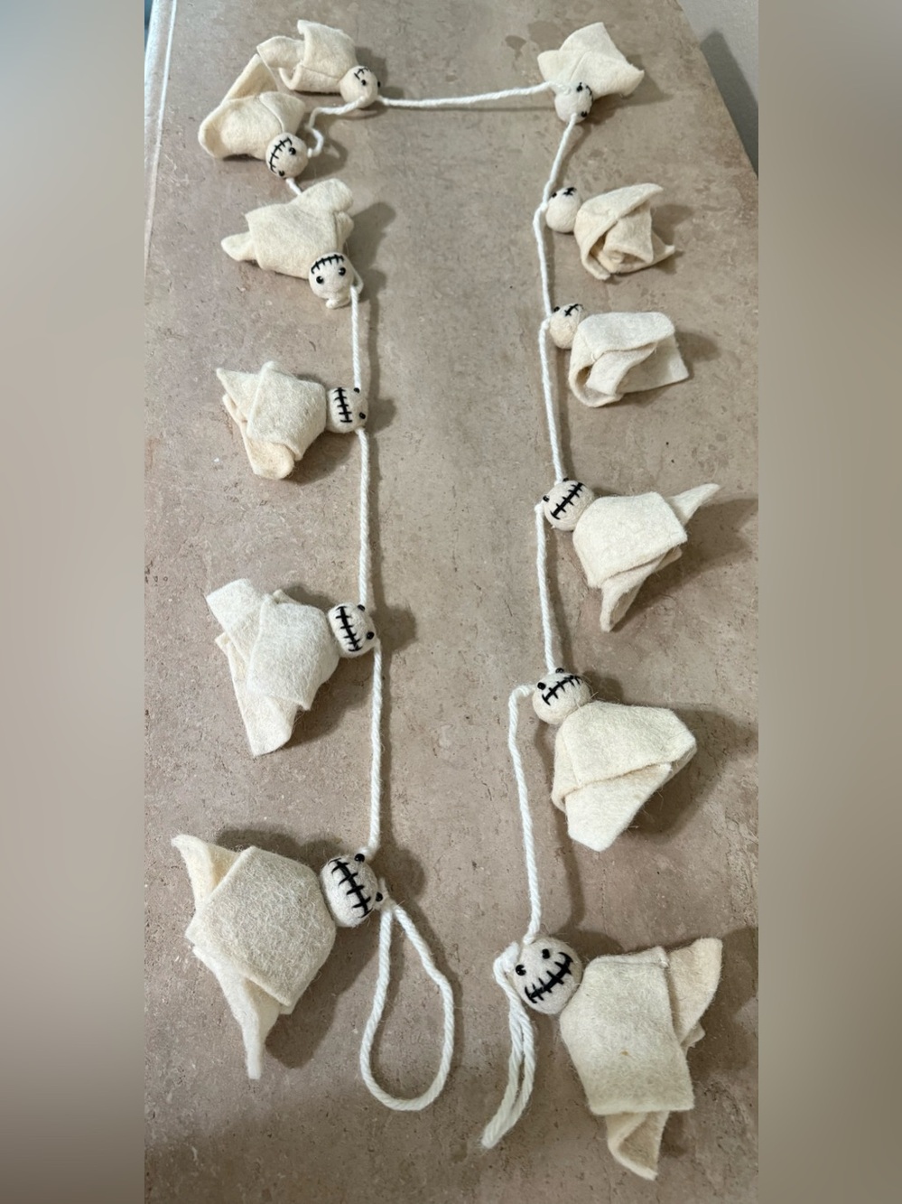 Halloween Ghost Garland Decor